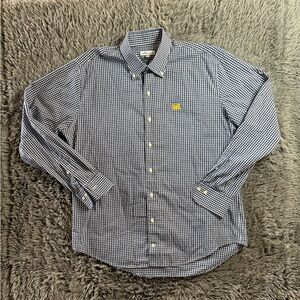 Peter Millar University of Michigan Wolverines Men’s Large Button Down.